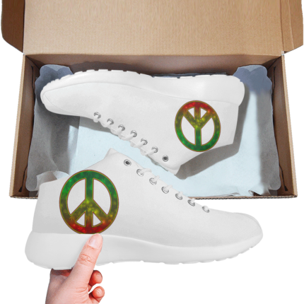 Peace Rastafarian Men's Basketball Training Shoes