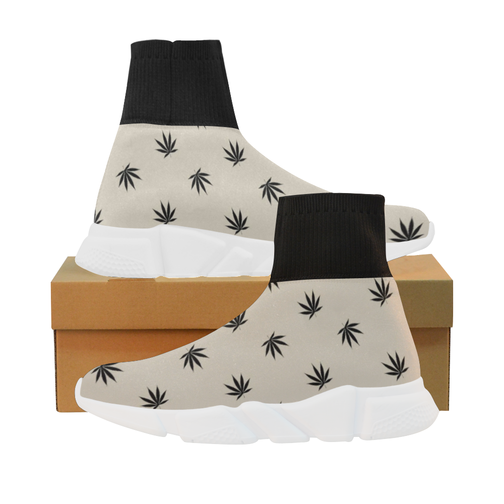 793E2D6306E33334897018747AE3FBA4.png Leaves Unicorn Stretch Sock Women's Shoes