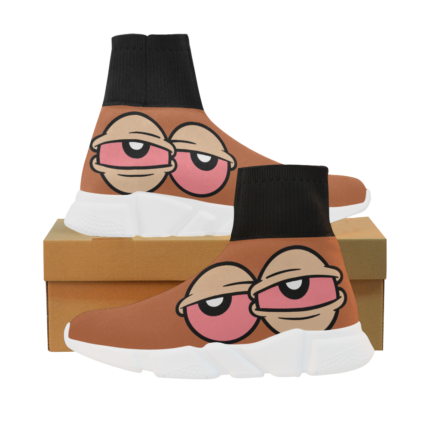 Two Eyes Unicorn Stretch Sock Women's Shoes