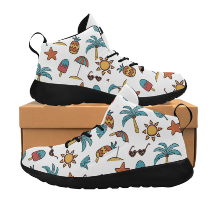 White Lic Men's Chukka Training Shoes