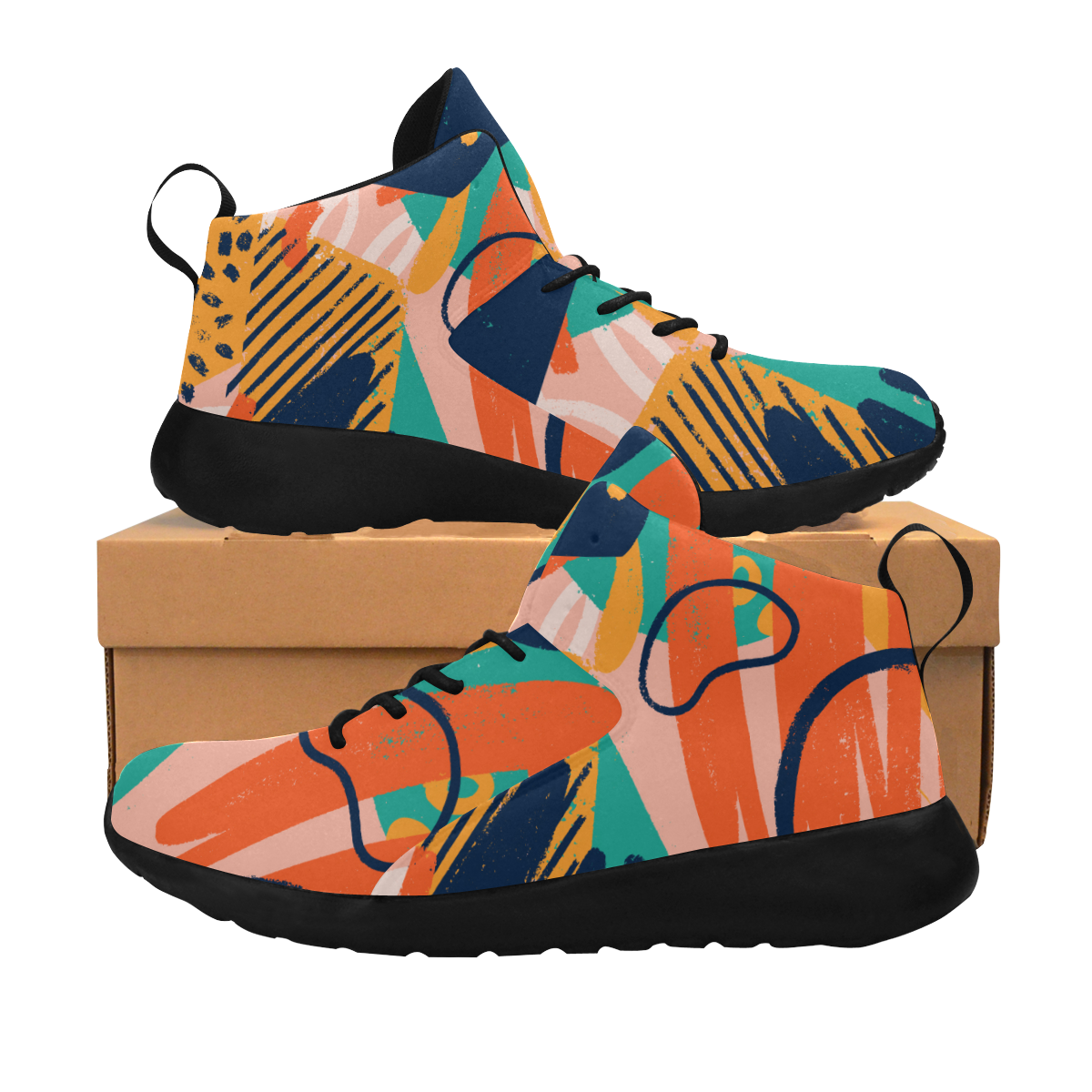 BCFAED1A59D6A52458488441965D0658.png Orangee Men's Chukka Training Shoes