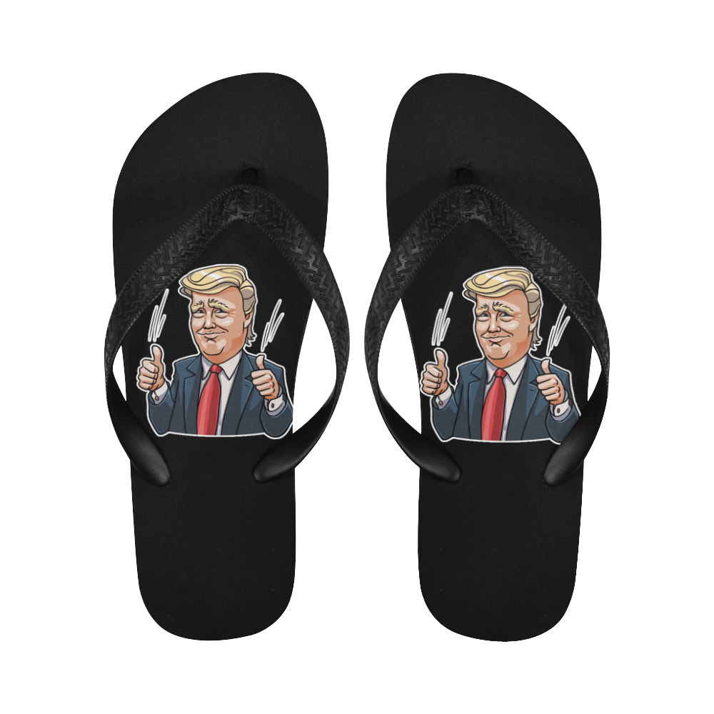 BDC7A1BC6C6E1601C600DBD8CFB0938E.png Mr. Trump Flip Flops for Men/Women