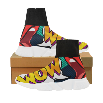 Wow Unicorn Stretch Sock Women's Shoes