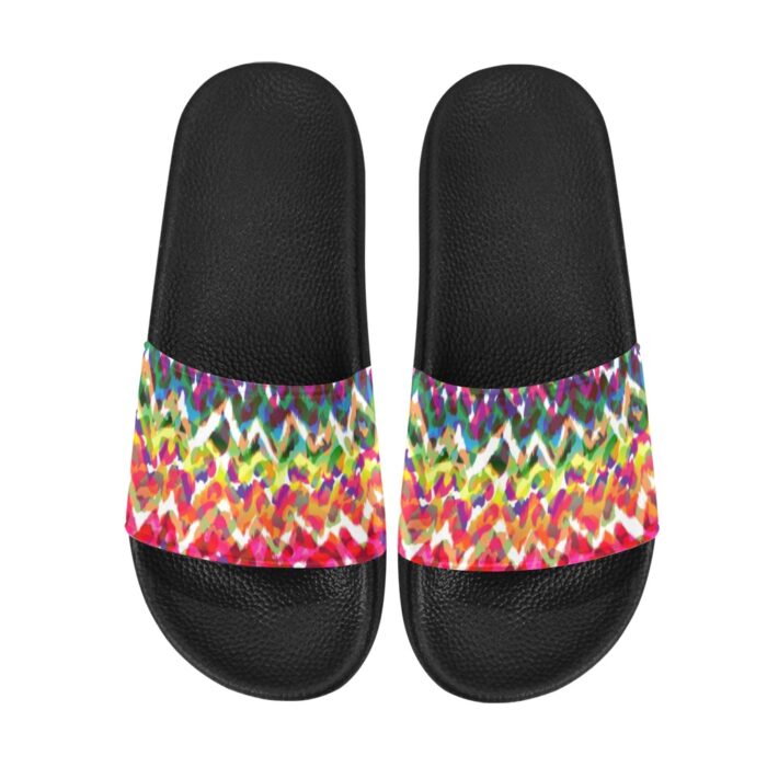 really cool abstract animal Women's Slide Sandals